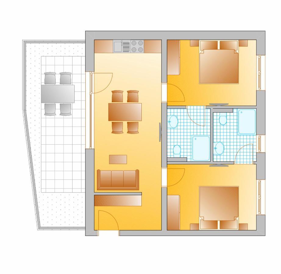 Appartement Hammerrain Flachau Kültér fotó
